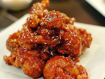 양념치킨 300