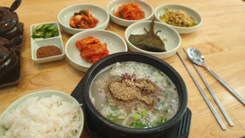 순대국밥 이가빽순대