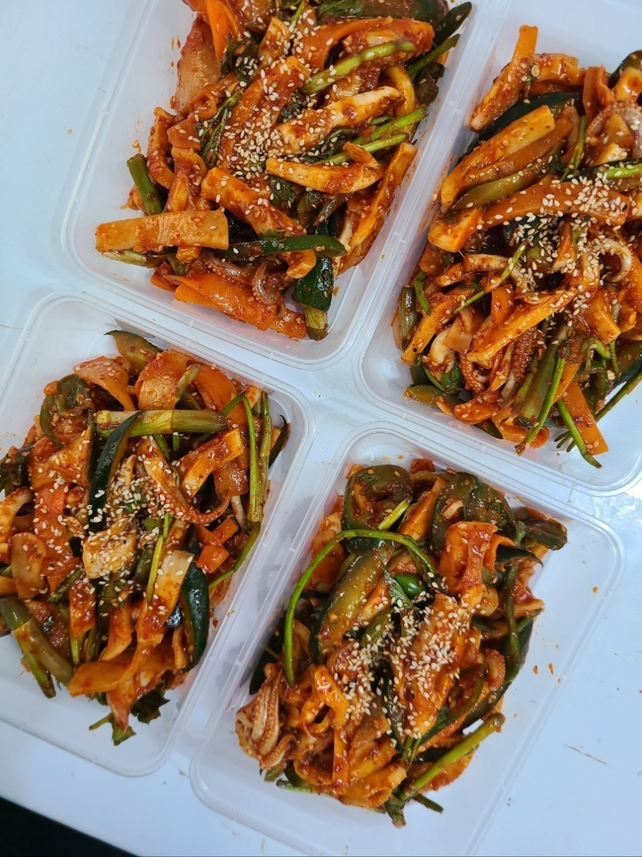 오징어초무침