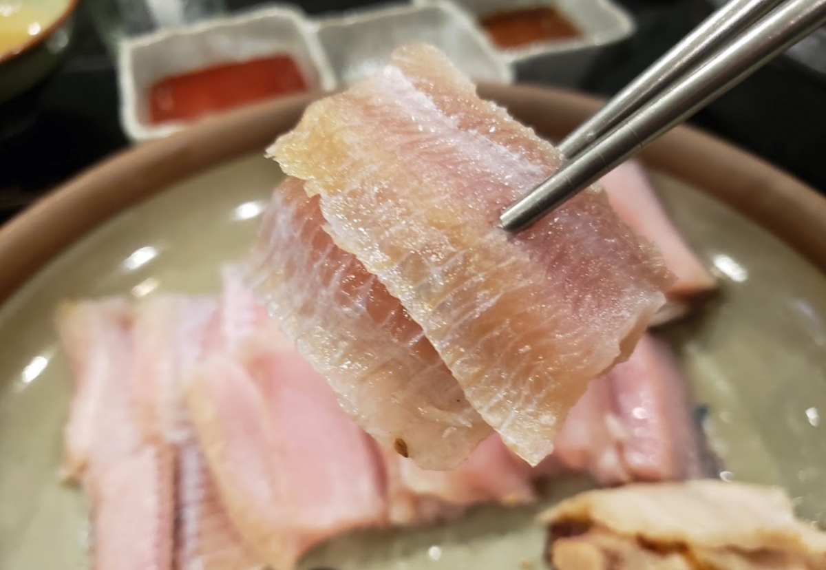 먹쌈 홍어삼합