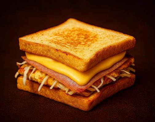 키위 햄치즈 토스트